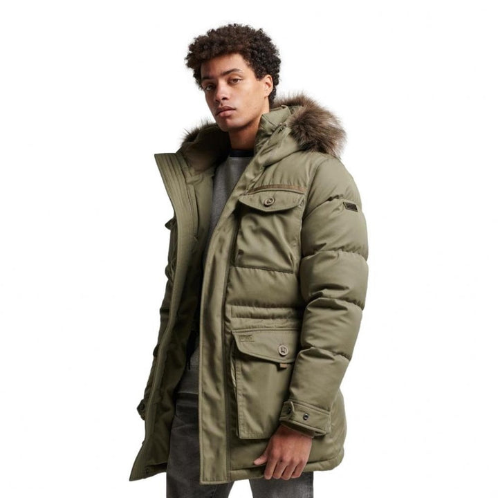 Superdry Chinook Faux Fur Parka Jacket