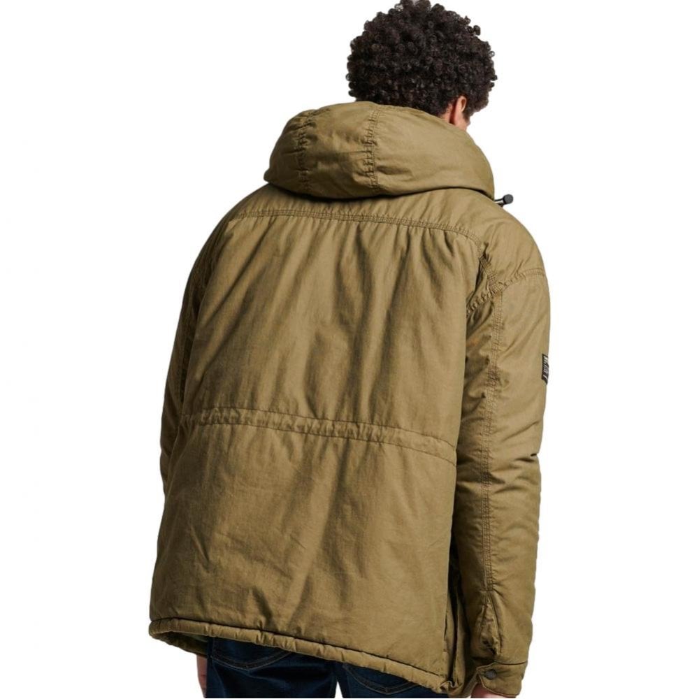 Superdry Hooded Cotton Lined Deck Jacket