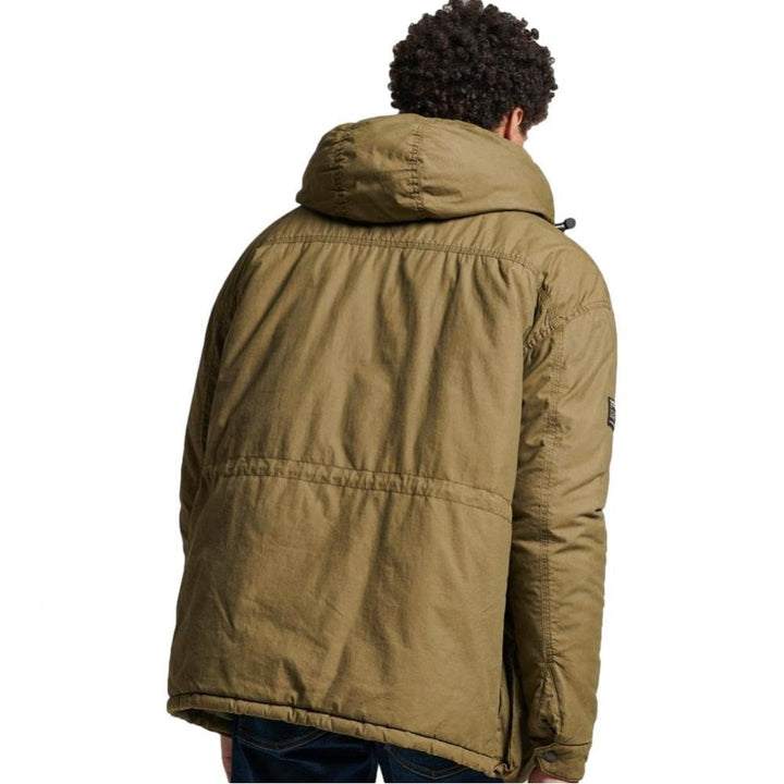 Superdry Hooded Cotton Lined Deck Jacket