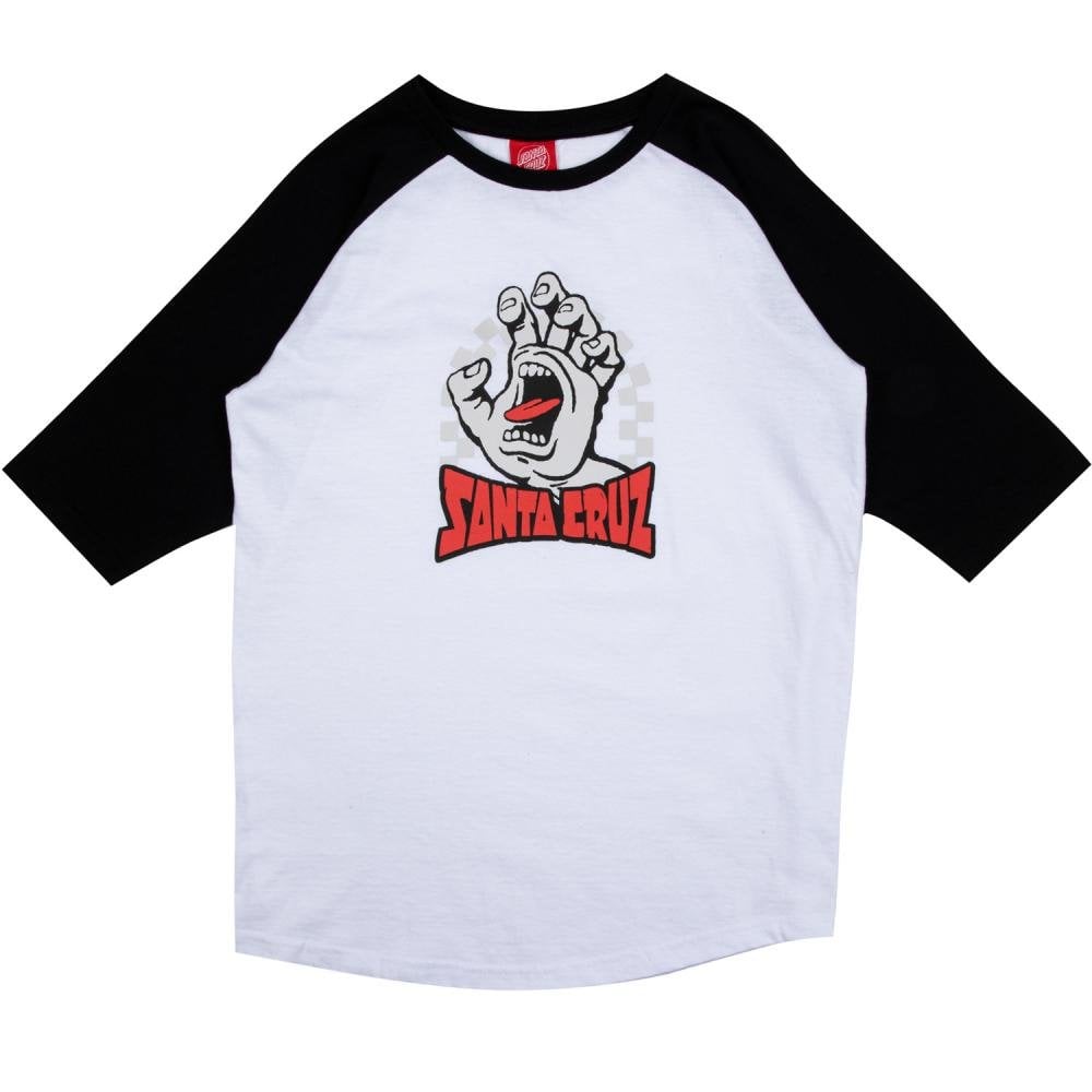 Santa Cruz Youth Check Gateway Hand Front Baseball Top