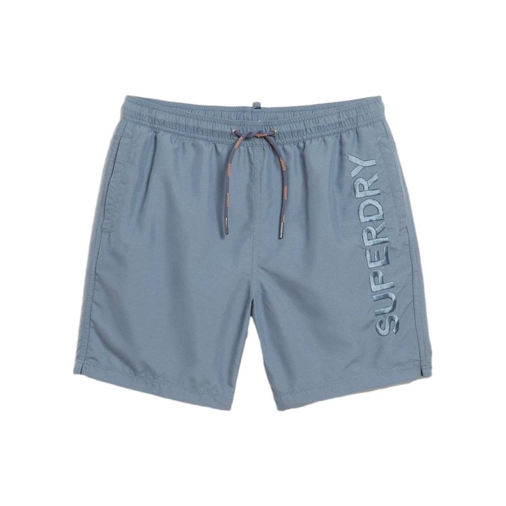 Superdry Premium Embroidered 17" Swim Shorts