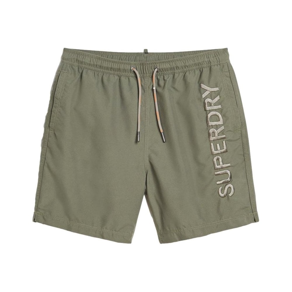 Superdry Premium Embroidered 17" Swim Shorts