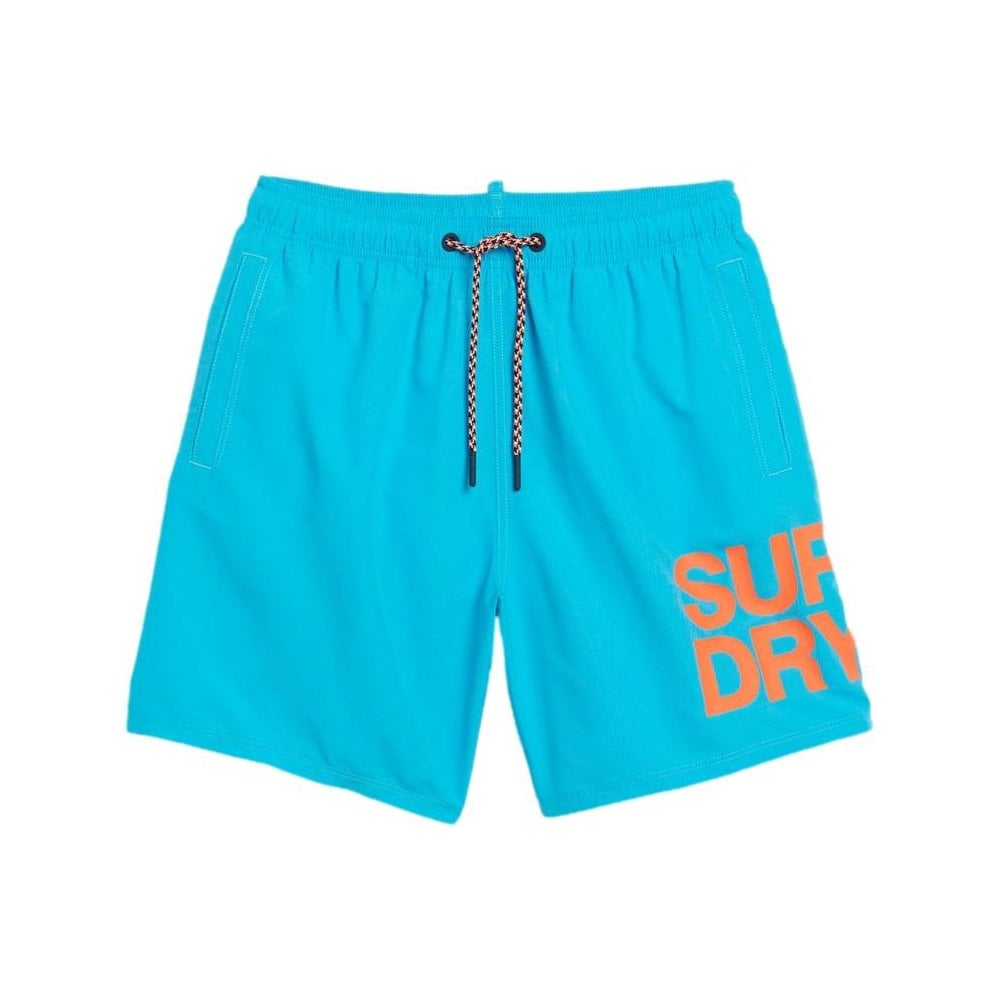 Superdry Sportswear Logo 17" Recycled Swim Shorts