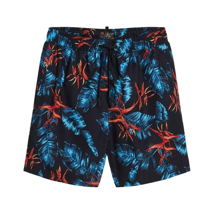 Superdry Recycled Hawaiian Print 17" Swim Shorts