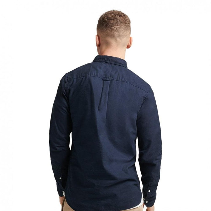 Superdry Organic Cotton Long Sleeve Oxford Shirt