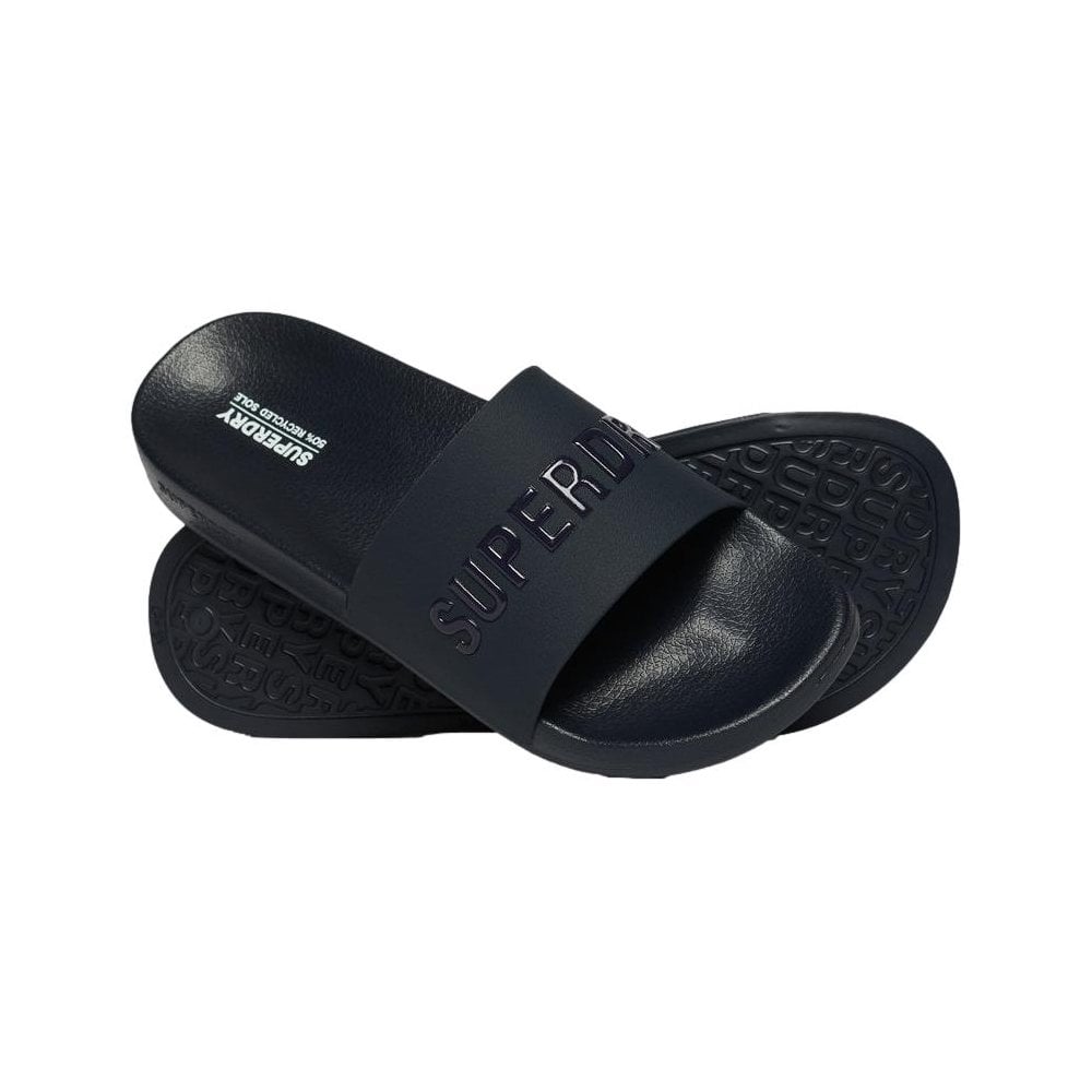 Superdry Vegan Logo Pool Slides