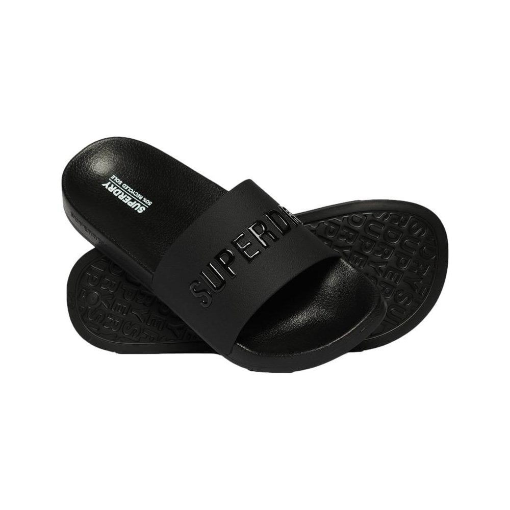Superdry Vegan Logo Pool Slides