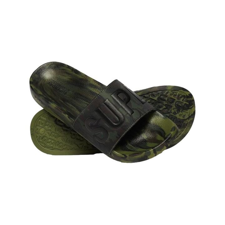 Superdry Vegan Camo Pool Slides