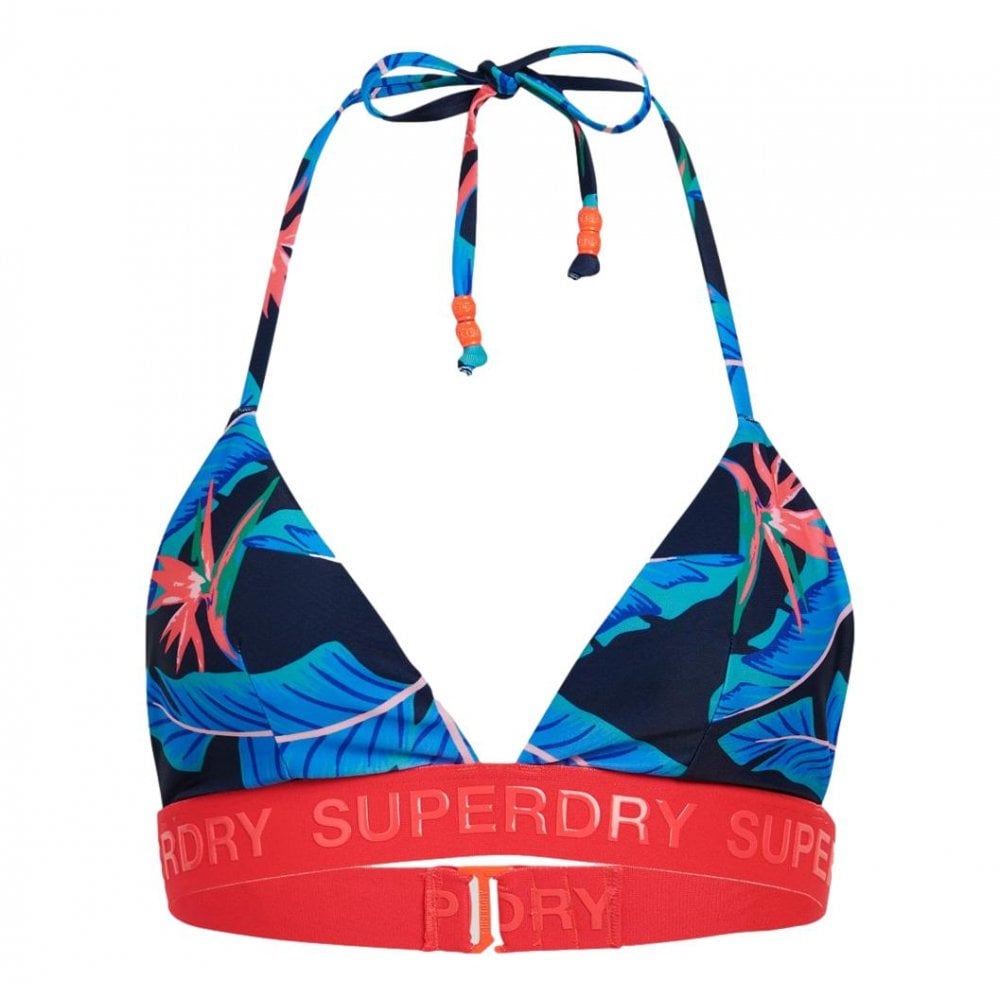 Superdry Logo Triangle Bikini Top
