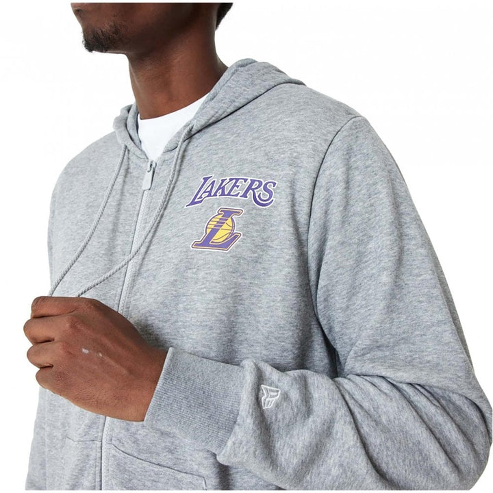 New Era NBA Essentials LA Lakers Full Zip Hoodie