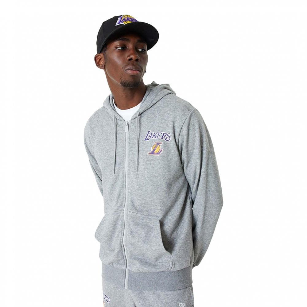 New Era NBA Essentials LA Lakers Full Zip Hoodie