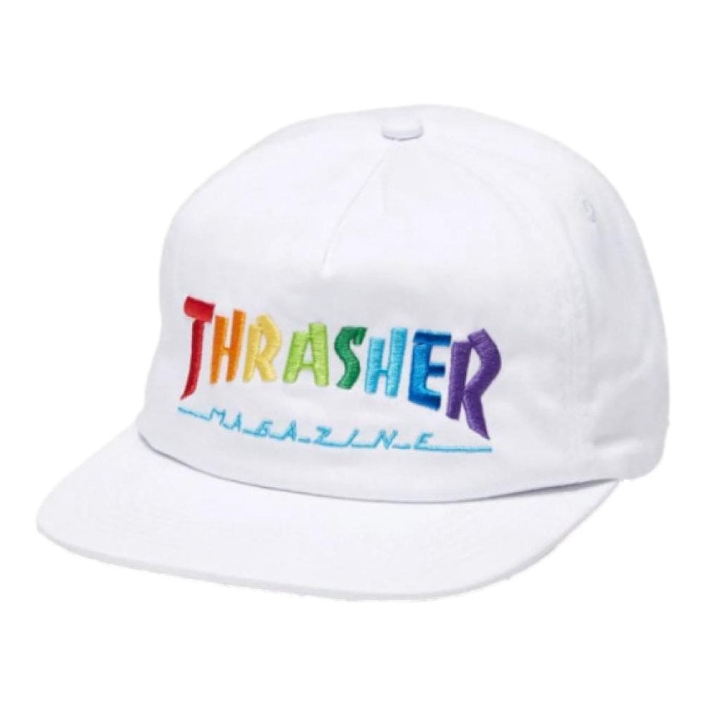Thrasher Rainbow Mag Snapback Cap