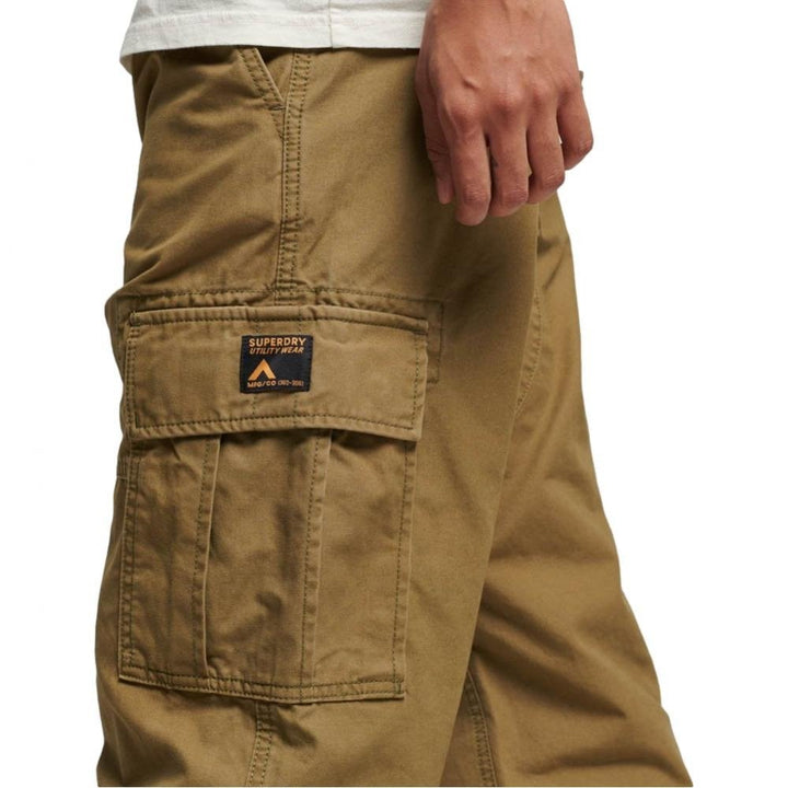 Superdry Organic Cotton Baggy Cargo Pants