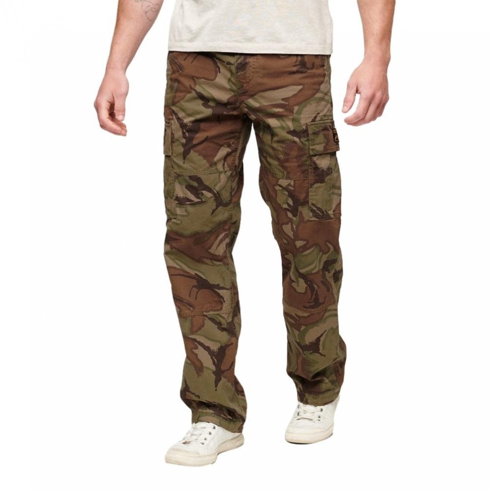 Superdry Organic Cotton Baggy Cargo Pants