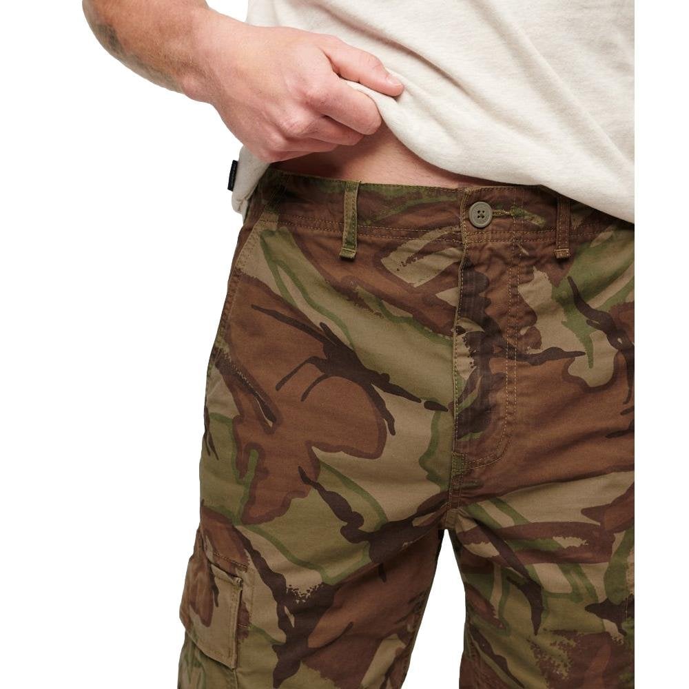 Superdry Organic Cotton Baggy Cargo Pants