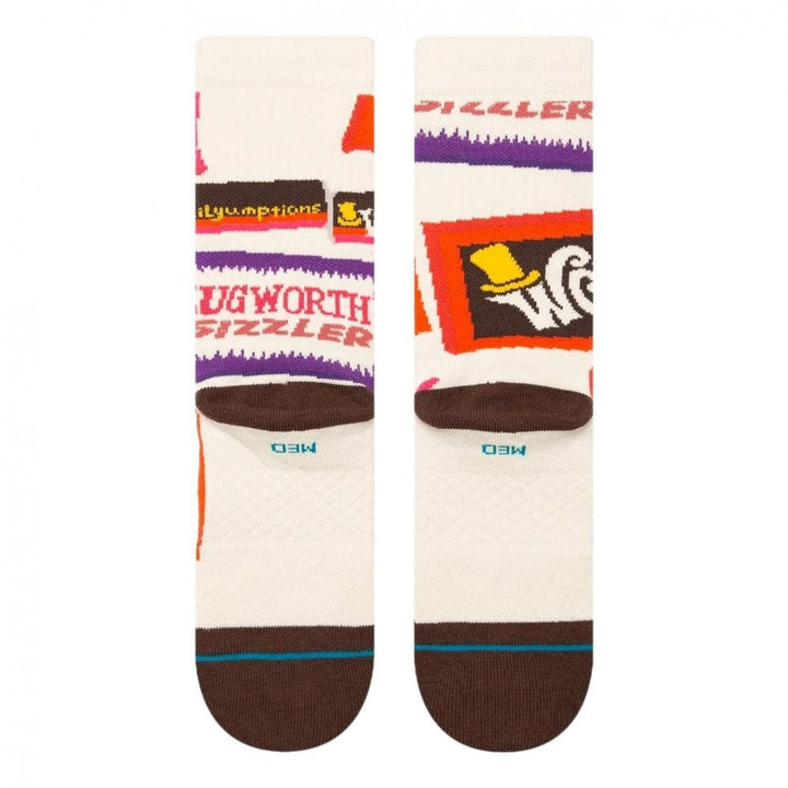 Stance Willy Wonka Wonka Bars Crew Socks