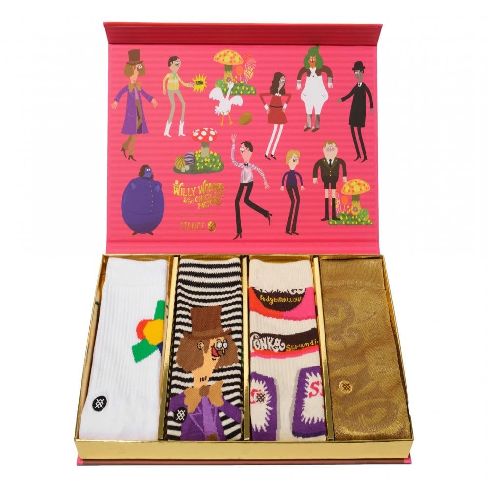 Stance Willy Wonka Box Set Socks