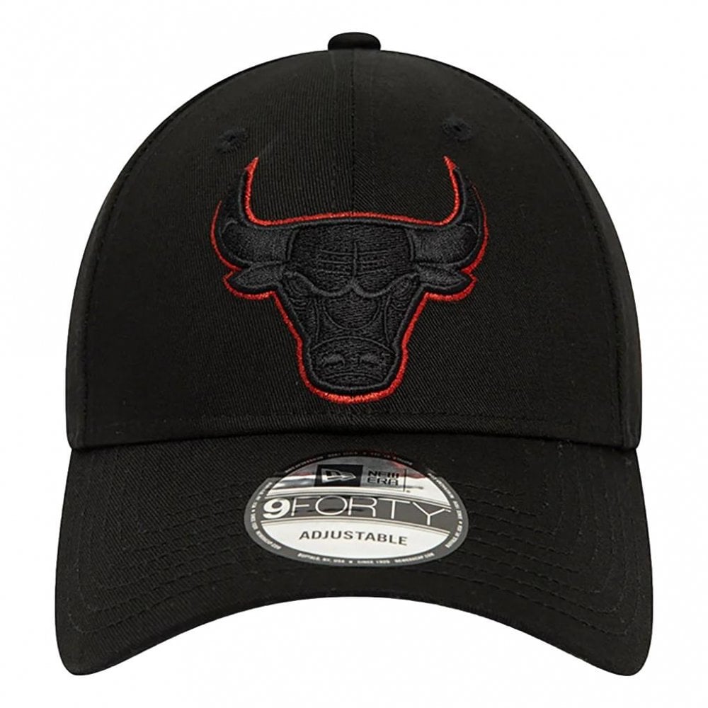 New Era Chicago Bulls Metallic Outline 9 Forty Cap