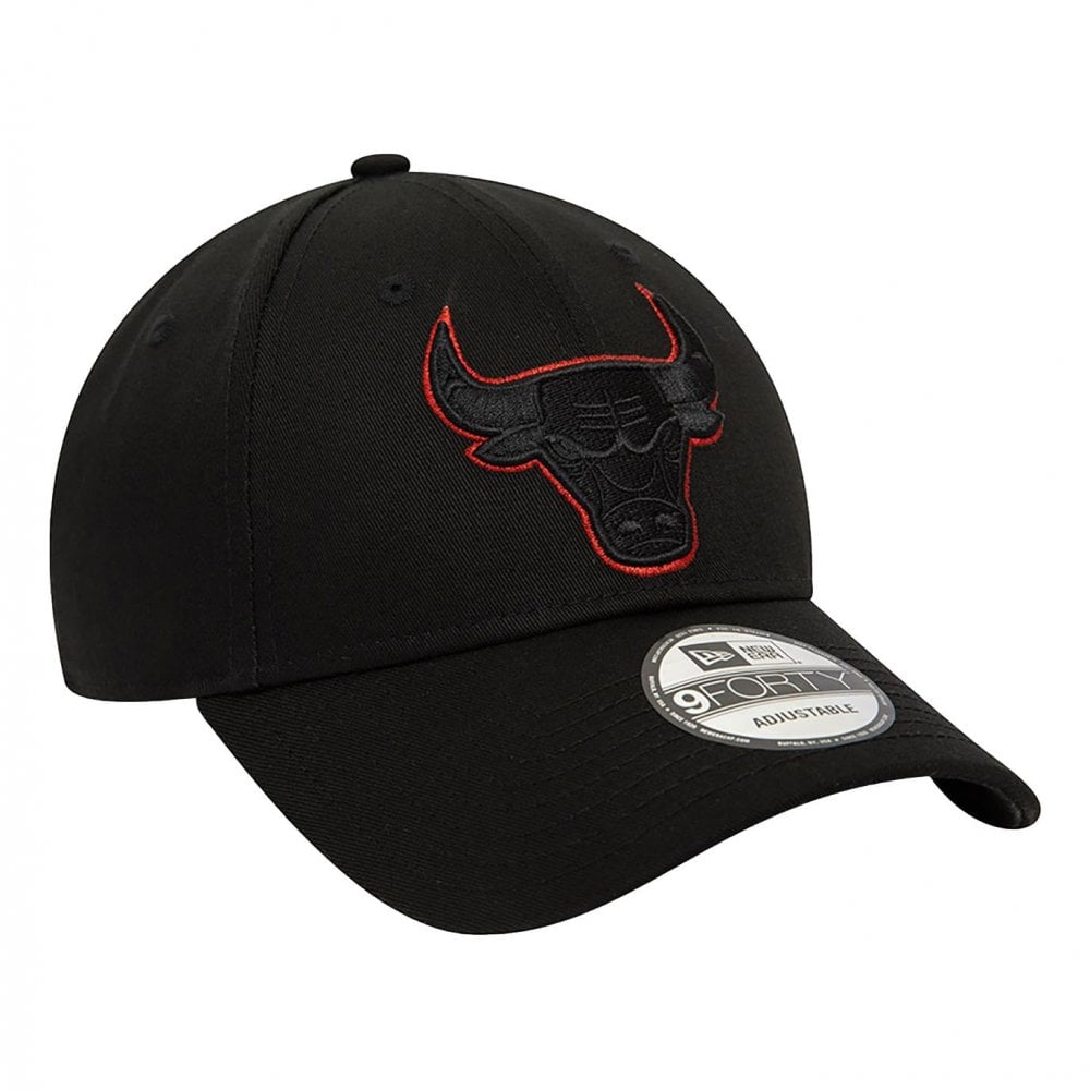New Era Chicago Bulls Metallic Outline 9 Forty Cap
