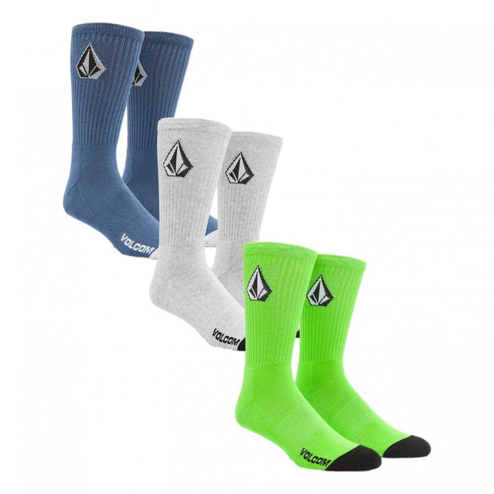 Volcom Full Stone 3 Pack Socks