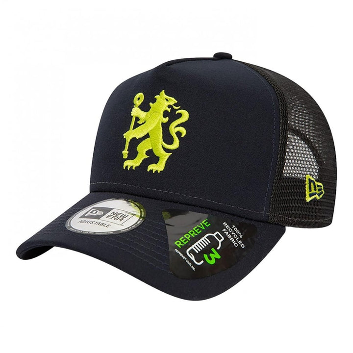 New Era Chelsea Lion Crest Seasonal Pop Repreve E-Frame Trucker Cap
