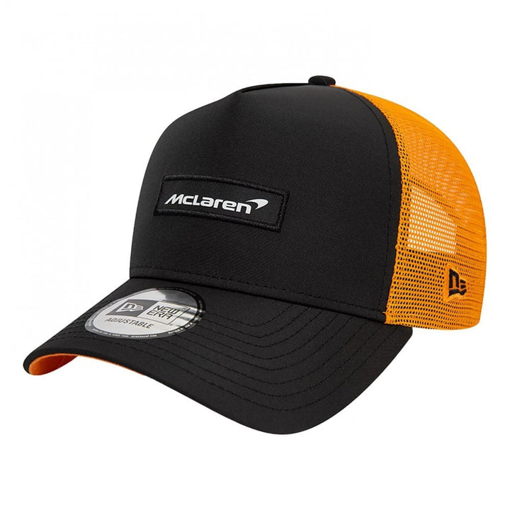New Era McLaren Automotive Patch A-Frame Trucker Cap