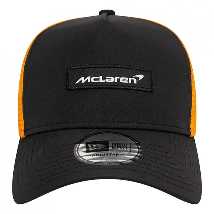New Era McLaren Automotive Patch A-Frame Trucker Cap
