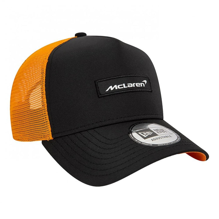 New Era McLaren Automotive Patch A-Frame Trucker Cap