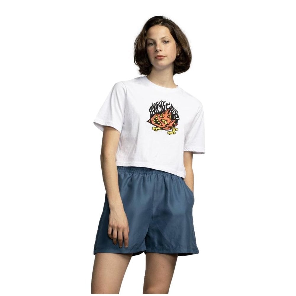 Santa Cruz Delfino Devil Mask Front T-Shirt