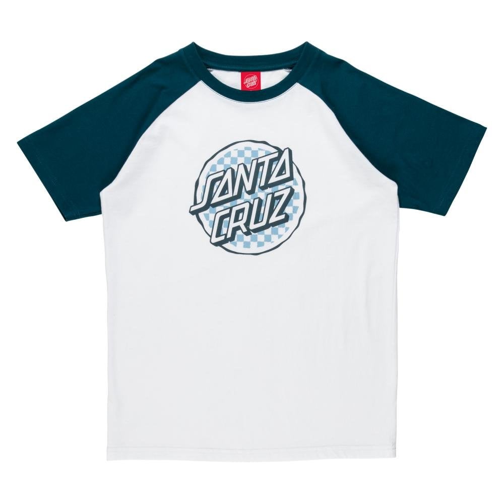 Santa Cruz Youth Breaker Check Dot Front T-Shirt