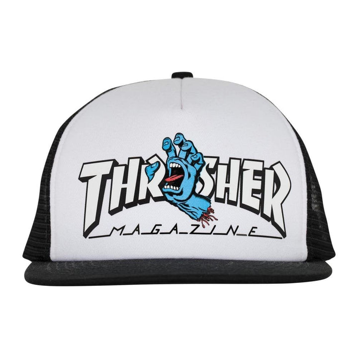 Santa Cruz x Thrasher Screaming Logo Trucker Cap