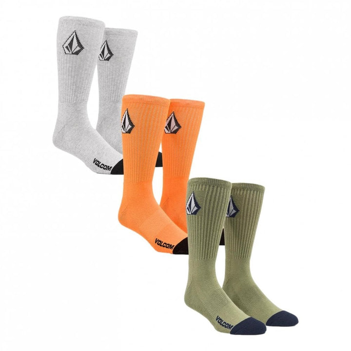 Volcom Full Stone 3 Pack Socks