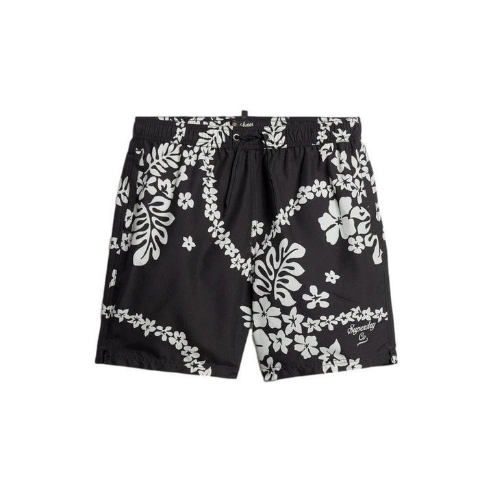 Superdry Recycled Hawaiian Print 17" Swim Shorts