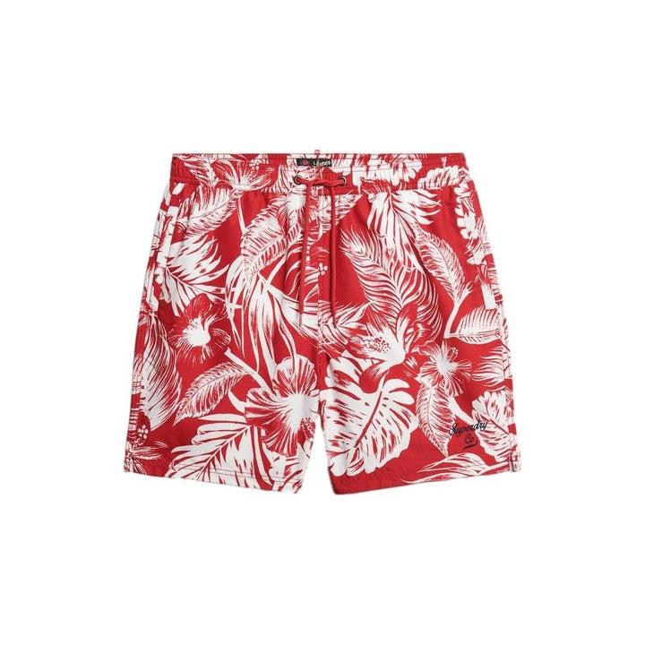 Superdry Recycled Hawaiian Print 17" Swim Shorts
