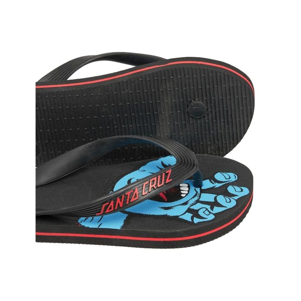 Santa Cruz Youth Screaming Hand Flip Flops