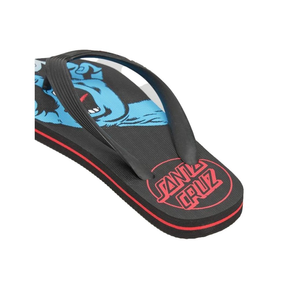 Santa Cruz Youth Screaming Hand Flip Flops