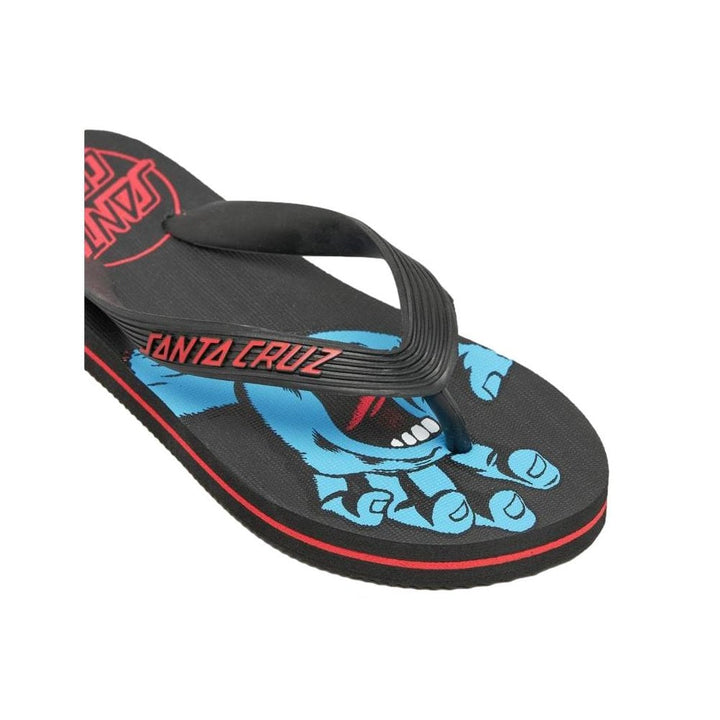 Santa Cruz Youth Screaming Hand Flip Flops