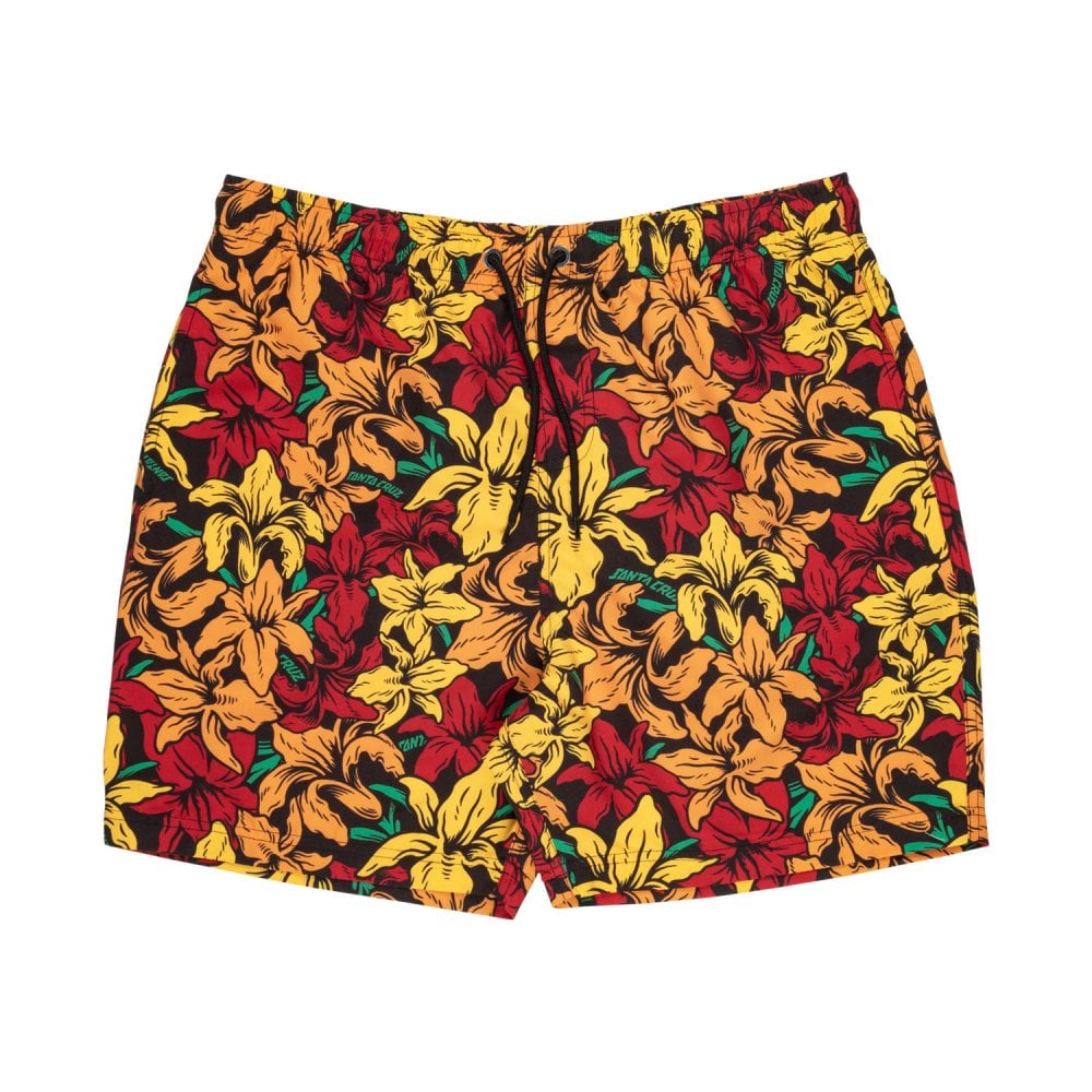 Santa Cruz Wooten Flowers Swim Shorts