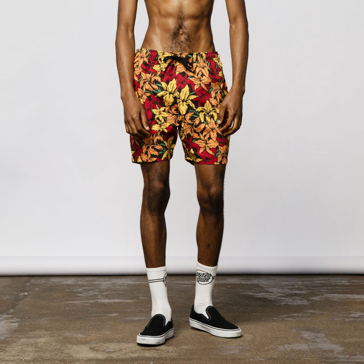 Santa Cruz Wooten Flowers Swim Shorts