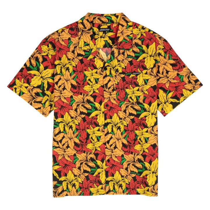 Santa Cruz Wooten Flowers Short Sleeved Shirt