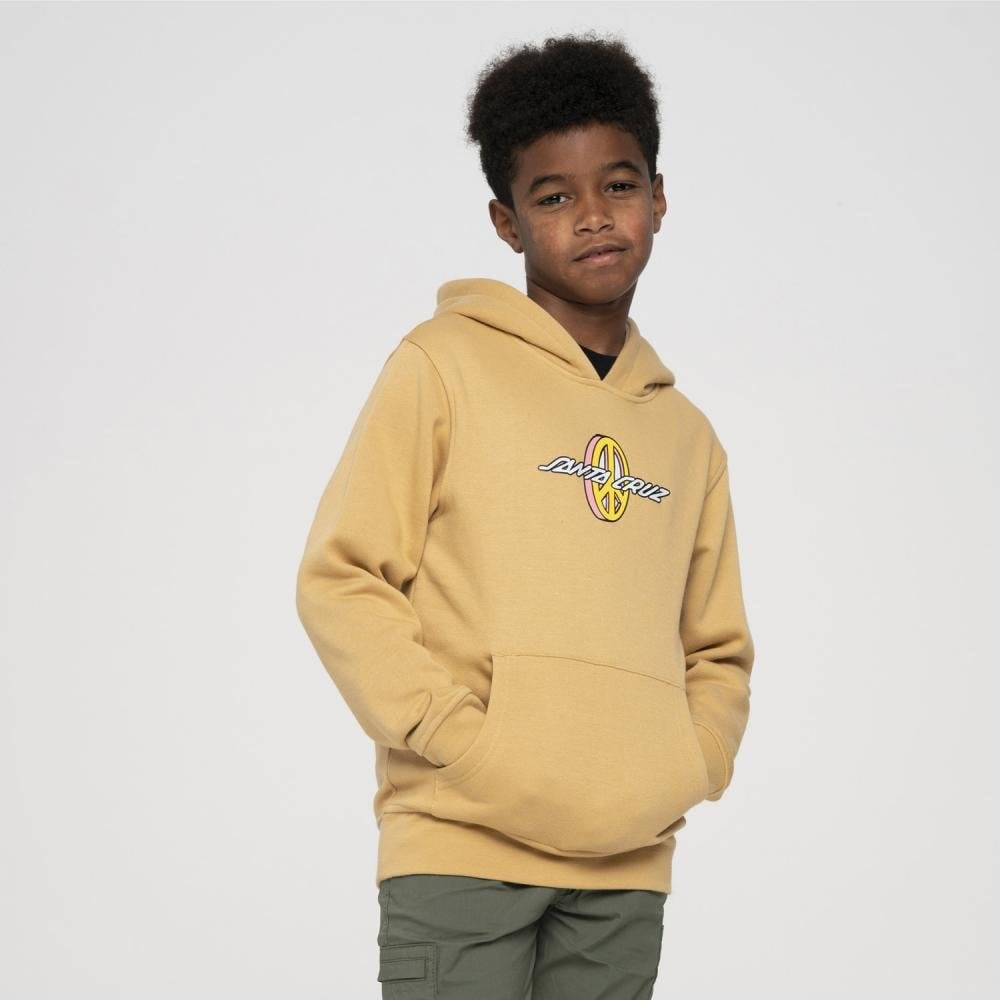 Santa Cruz Youth Peach Strip Hoodie