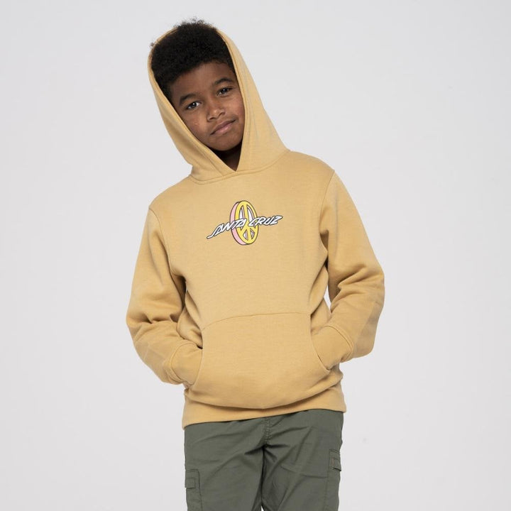 Santa Cruz Youth Peach Strip Hoodie