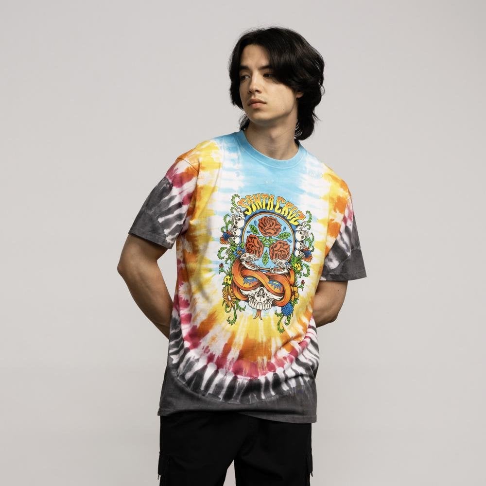 Santa Cruz Dressen Rose Crew Three T-Shirt