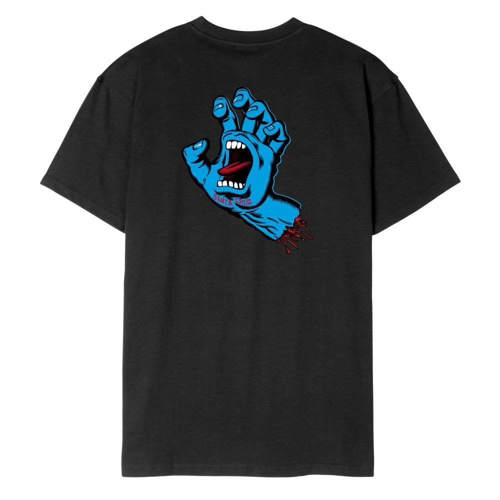 Santa Cruz Screaming Hand Chest T-Shirt
