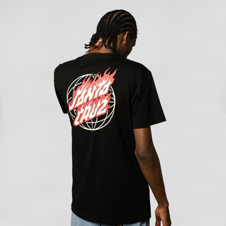 Santa Cruz Global Flame Dot T-Shirt