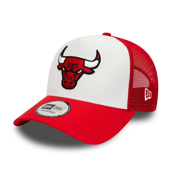 New Era Chicago Bulls Team Colour A-Frame Trucker Cap