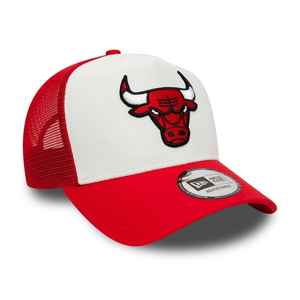 New Era Chicago Bulls Team Colour A-Frame Trucker Cap