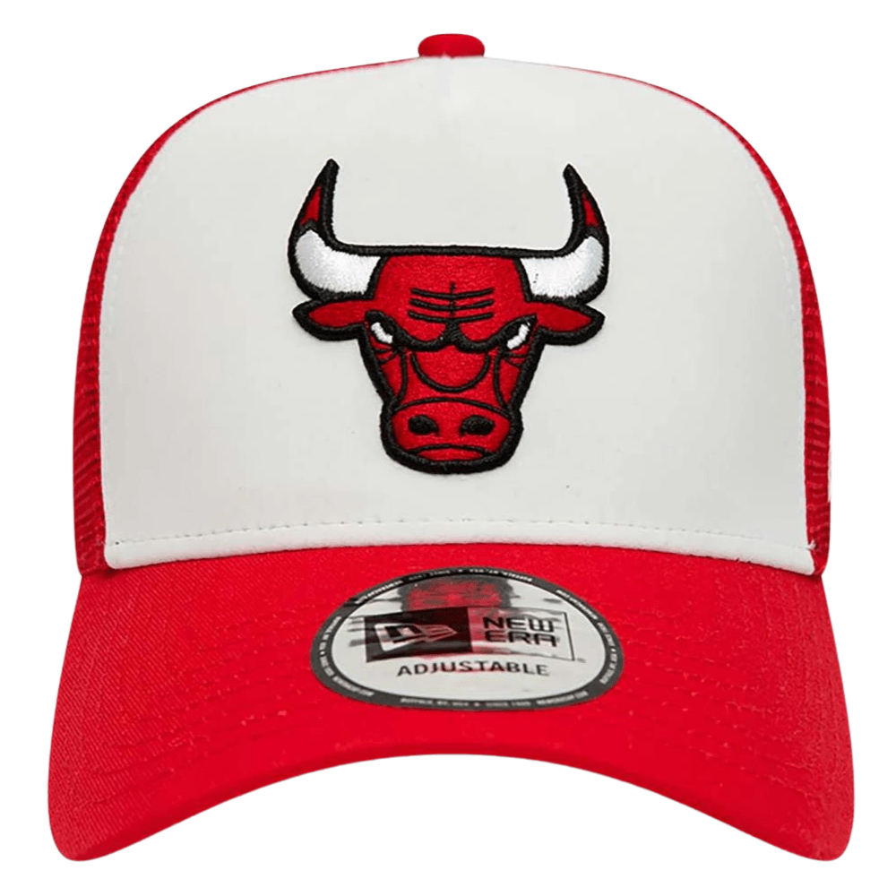 New Era Chicago Bulls Team Colour A-Frame Trucker Cap