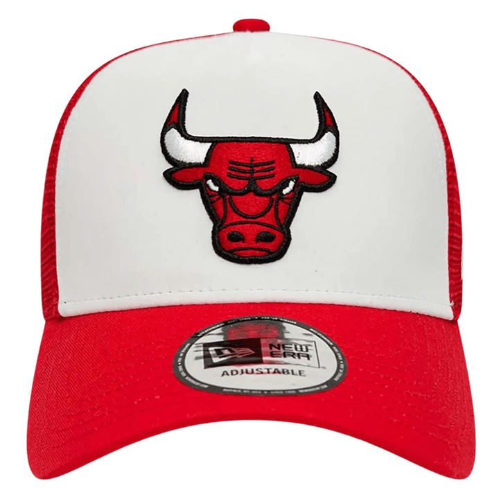New Era Chicago Bulls Team Colour A-Frame Trucker Cap