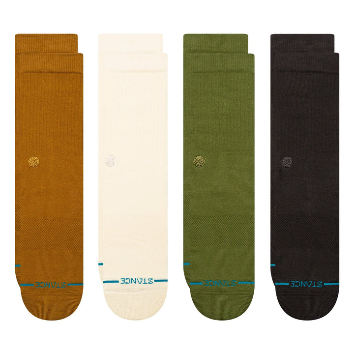 Stance Icon Crew Socks 4 Pack